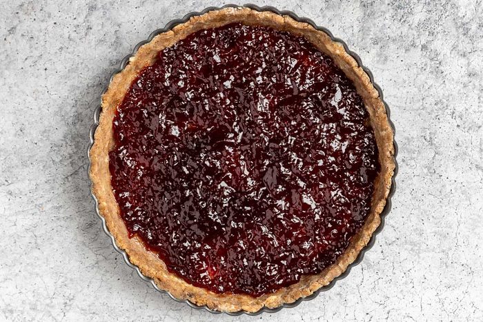 Taste of Home Linzer Torte photo of forming the torte.