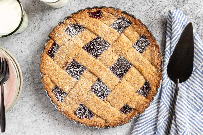 Taste of Home Linzer Torte photo of the finished recipe.