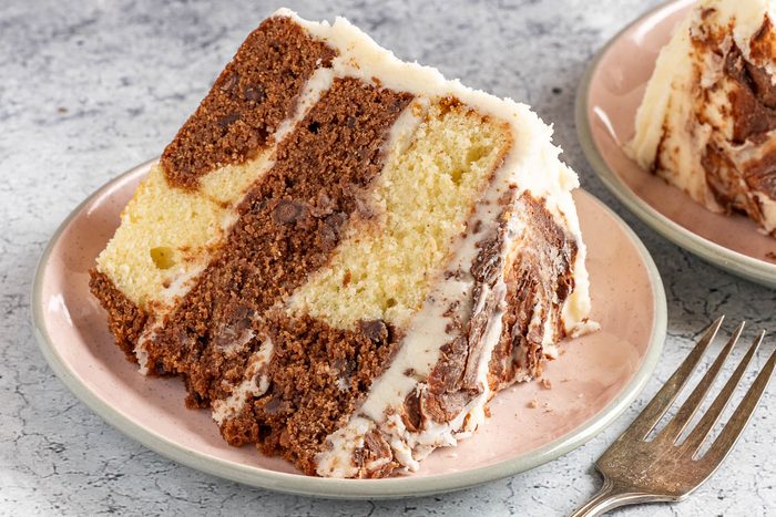 Taste of Home Marble Cake photo of the finished recipe.