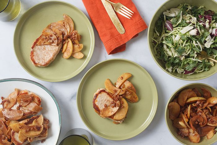 Pork Chop With apples