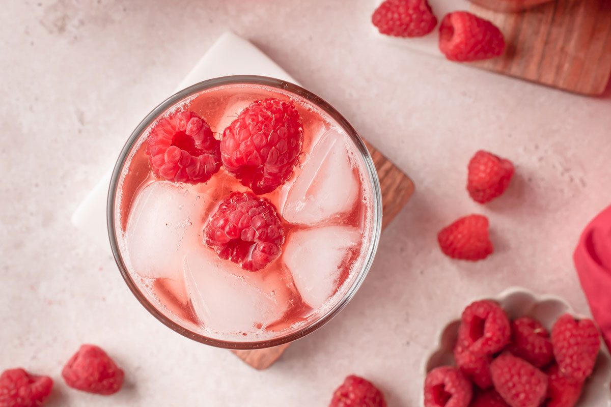 Raspberry Iced Tea by Taste of Home