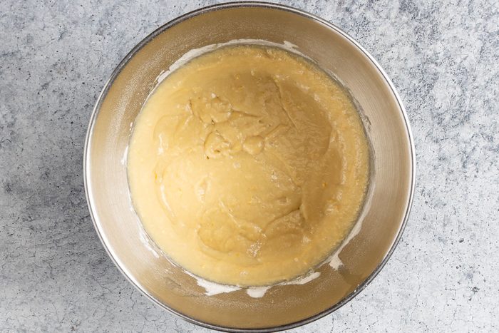 Taste of Home Swedish Flop Cake photo of preparing the cake batter.