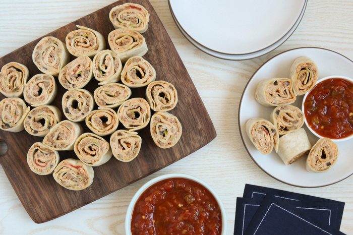 Serving Taco Pinwheels