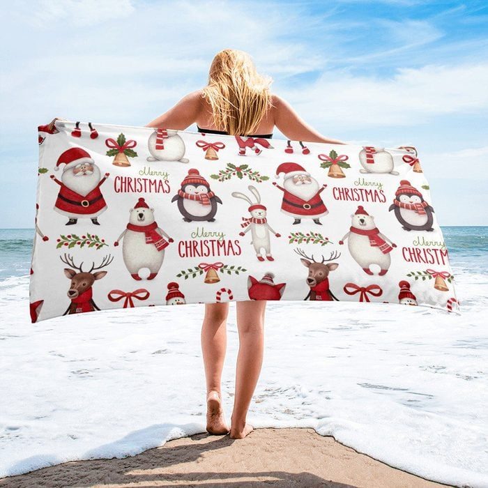 Large Beach Towel 30 X 60 Inch Towel