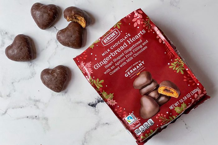 Milk Chocolate Gingerbread Hearts