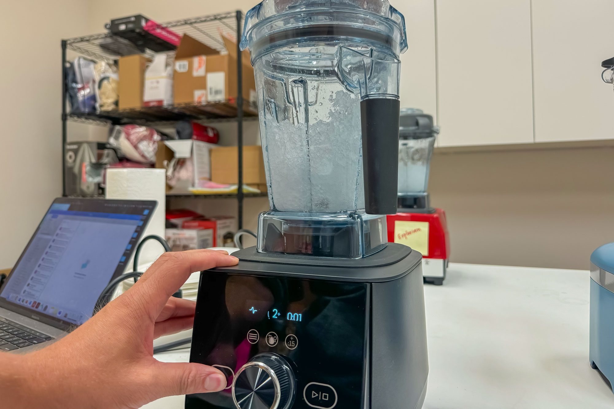 Vitamix Blenders Ice Test