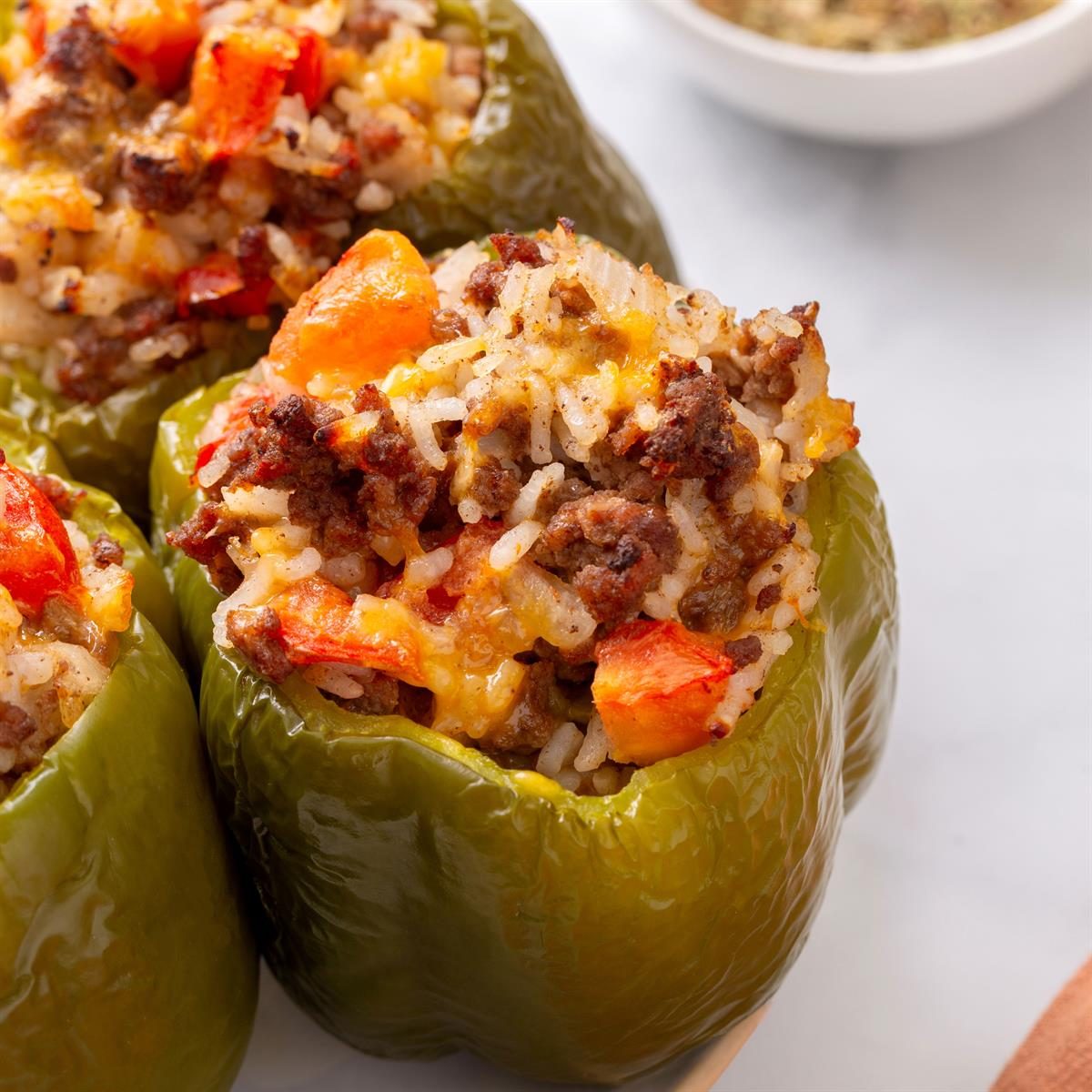 Stuffed Peppers with Cheese