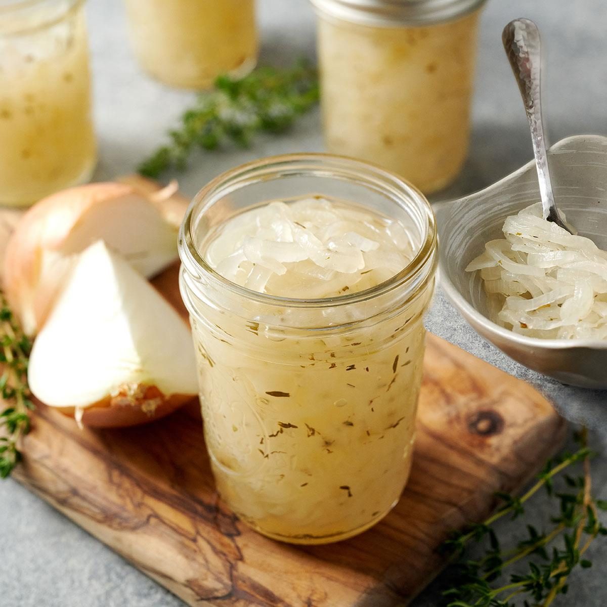 Sweet Pickled Onions