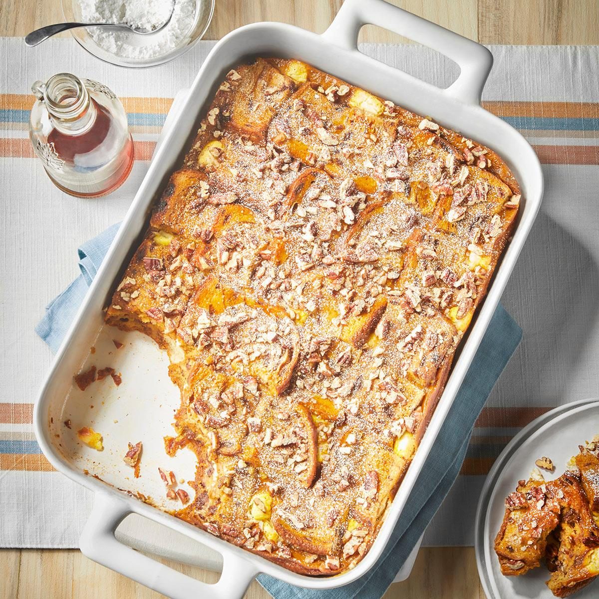 Pumpkin French Toast Casserole