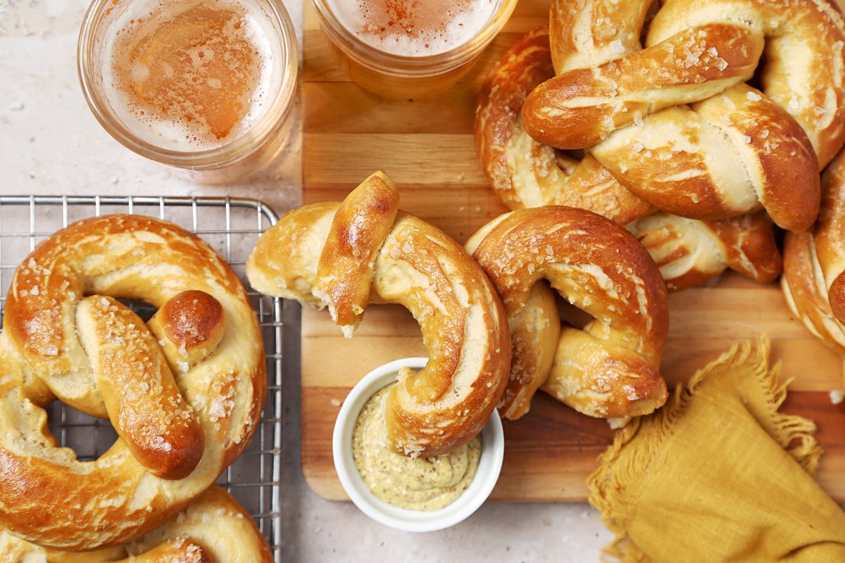 Soft Beer Pretzels