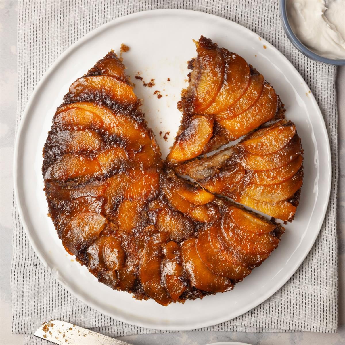 Peach Upside-Down Cake