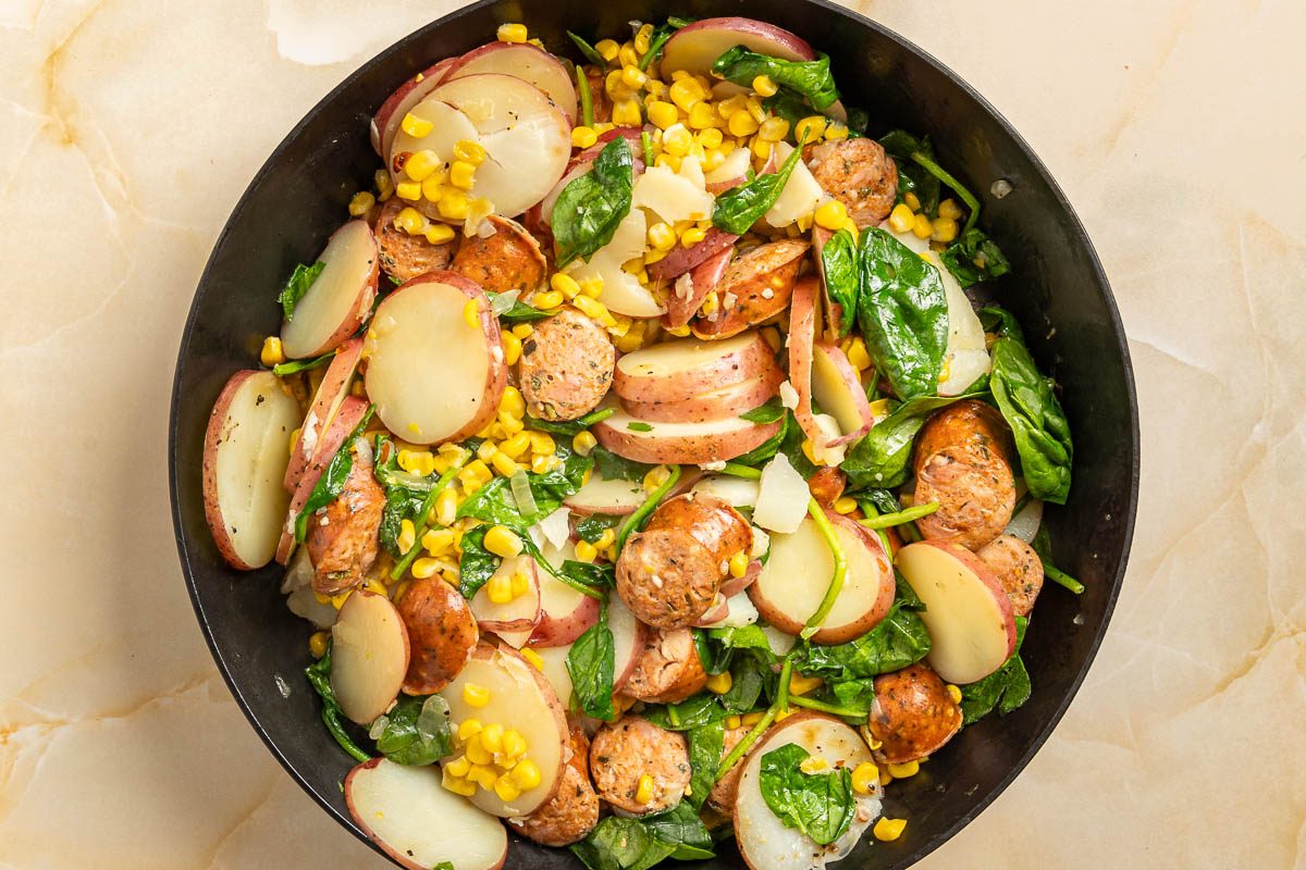Sausage Veggie Skillet Tohd24 133576 Kristinavanni 2