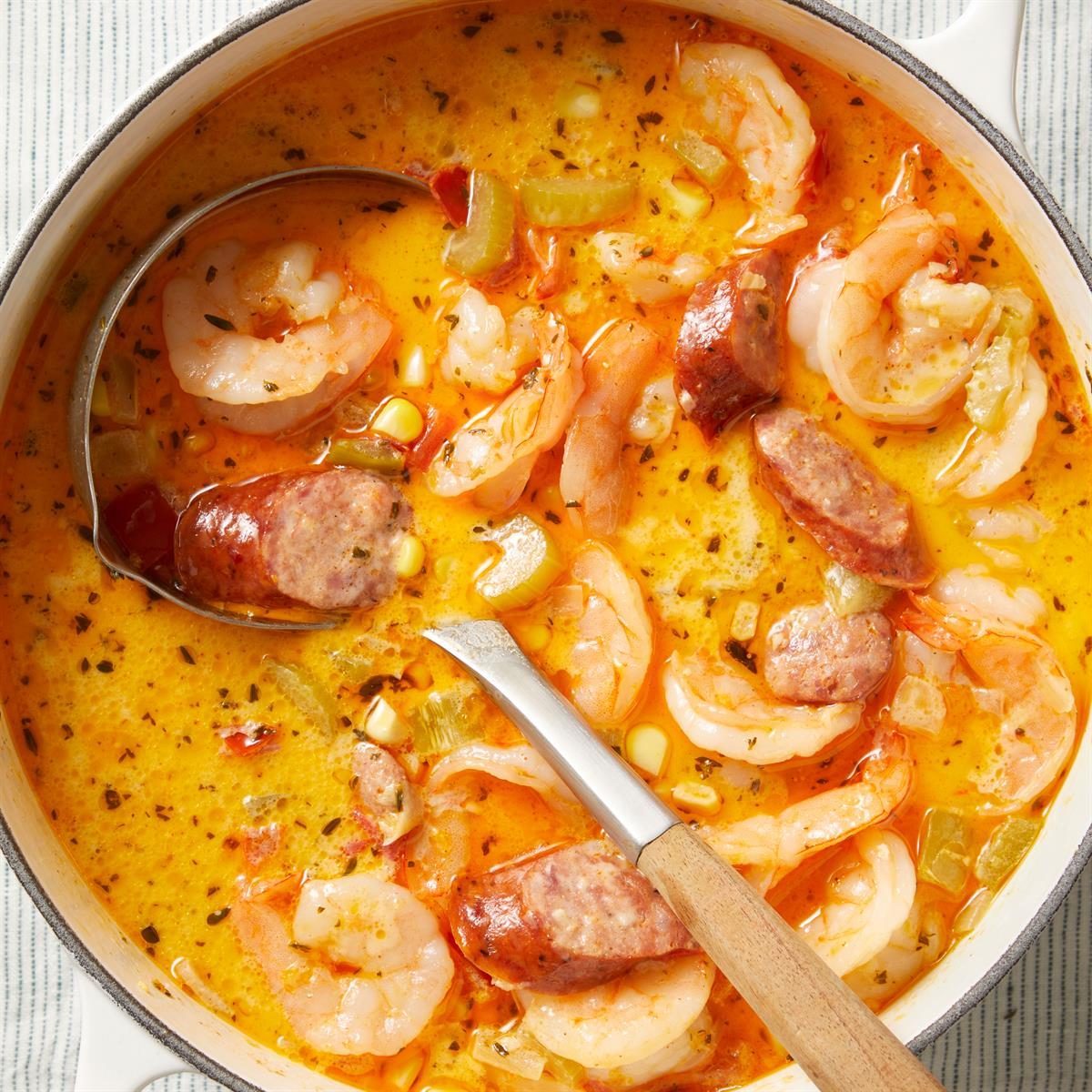 Shrimp and Sausage Soup