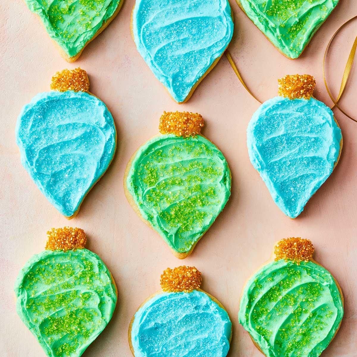 Frosted Cutout Sugar Cookies