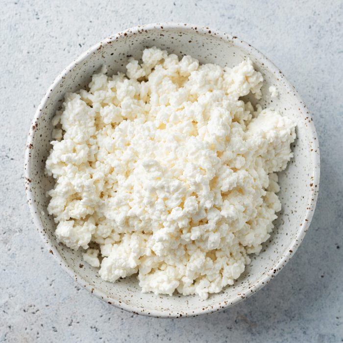 Cottage cheese or curd cheese