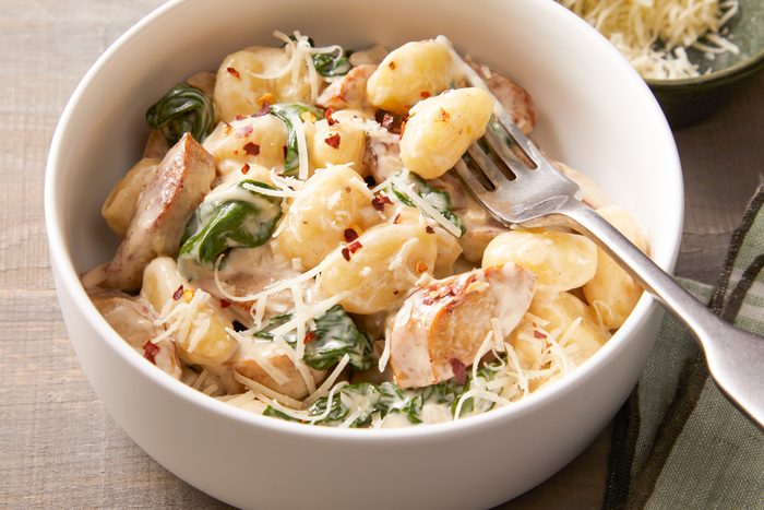 Gnocchi With Chicken Sausage