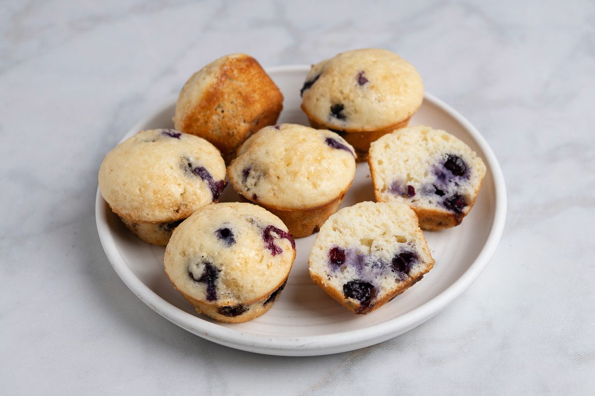 Mini Blueberry Muffins 