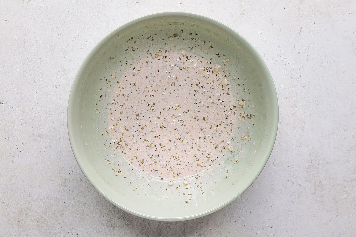 Grinder Sandwich dressing for the sandwich