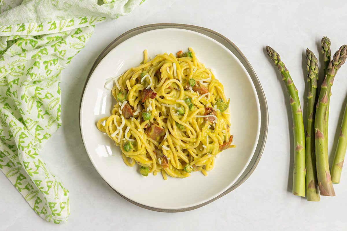 I Tried the Viral ‘Asparagus Carbonara’ Recipe, and It’s Worth Every Step