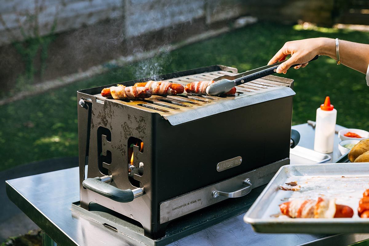 Made In Just Released a Portable Grill—And It’s the Perfect Tool for Tailgaters