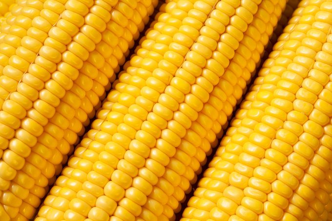 Close-up of fresh corn ears