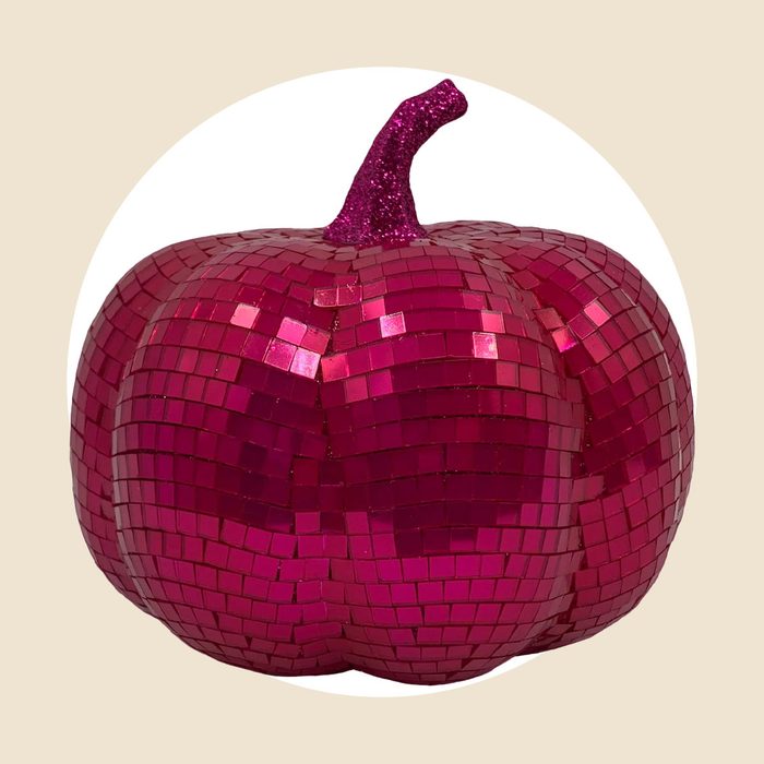 Tabletop Disco Pumpkin