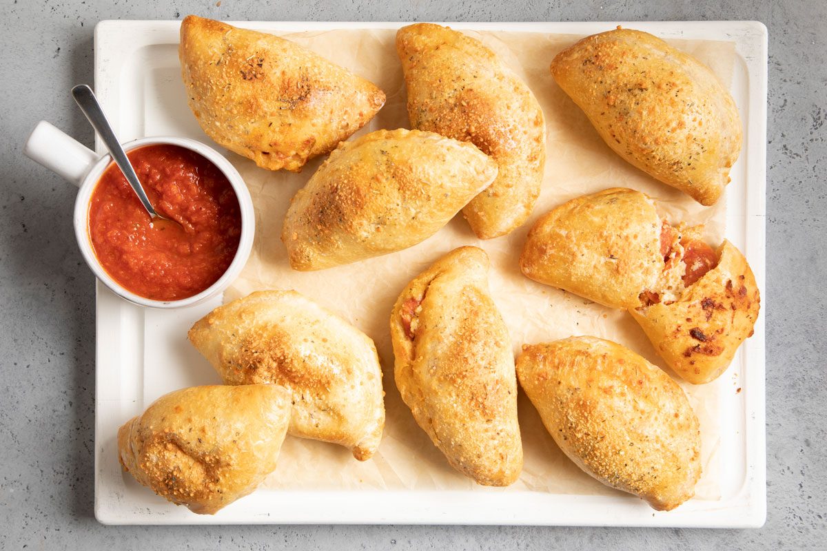 Air Fryer Pizza Pockets