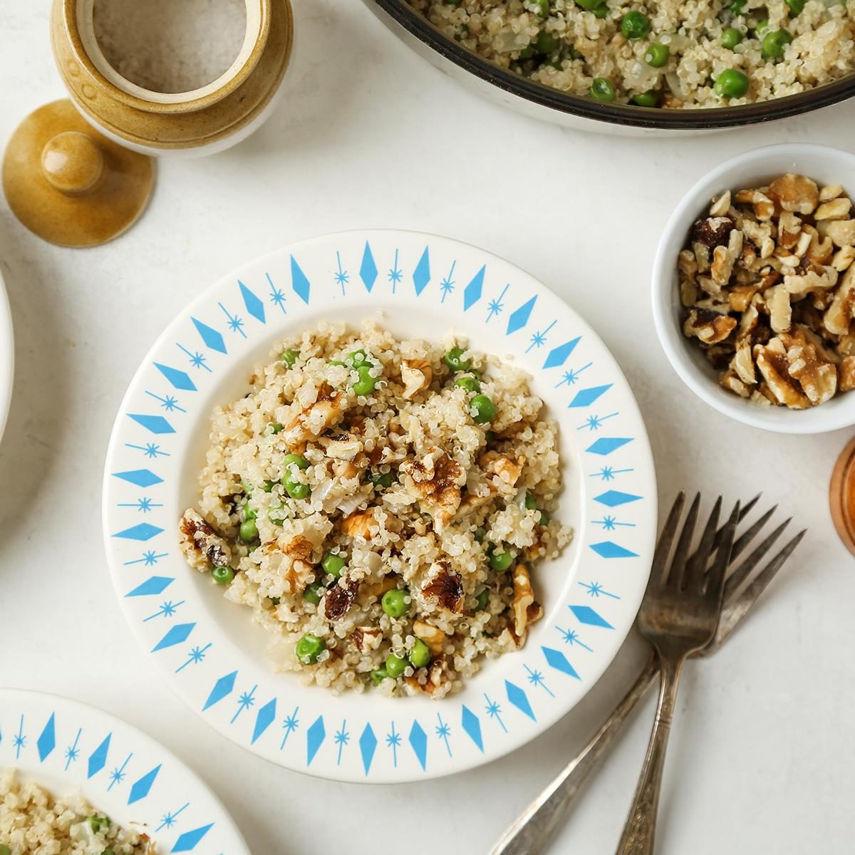 Quinoa and Peas