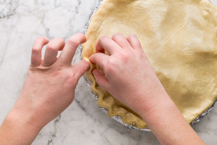 fluting pie crust