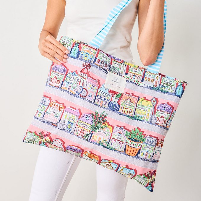 Lenox Spice Village X Printfresh On The Go Tote Via Lenox.com