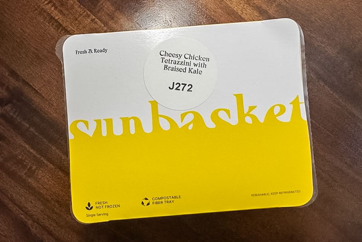 Cheesy Chicken Tetrazzini With Braised Kale