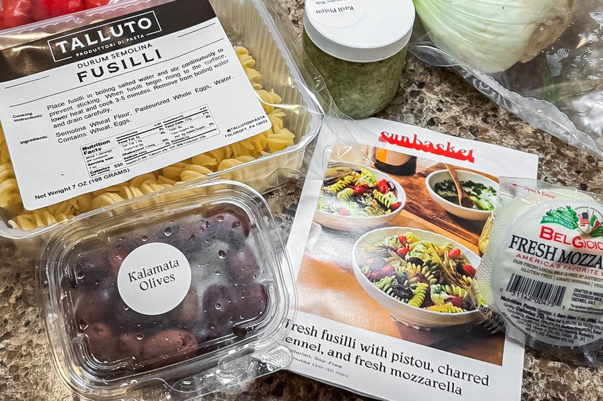 Fresh Fusilli With Pistou