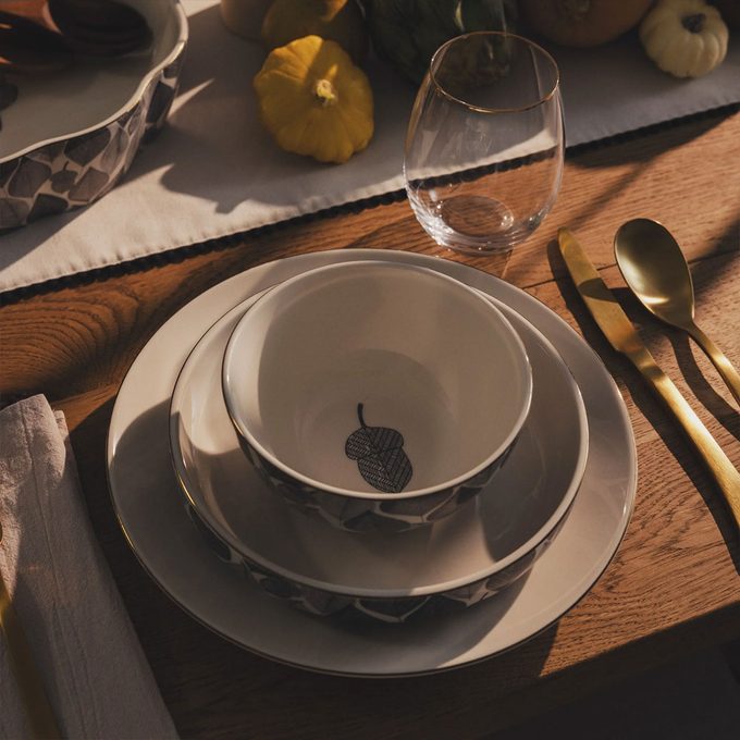 4 Pack Stoneware Cereal Bowls