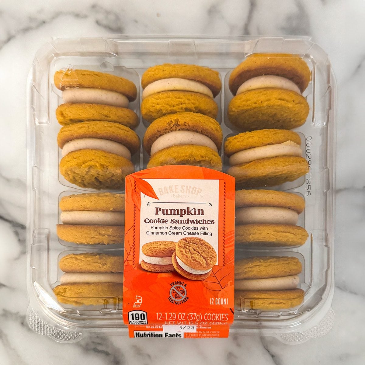 Aldi Pumpkin Cookie Sandwiches