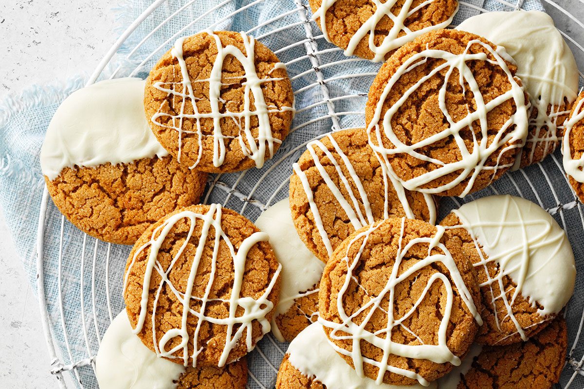 Dipped Gingersnaps