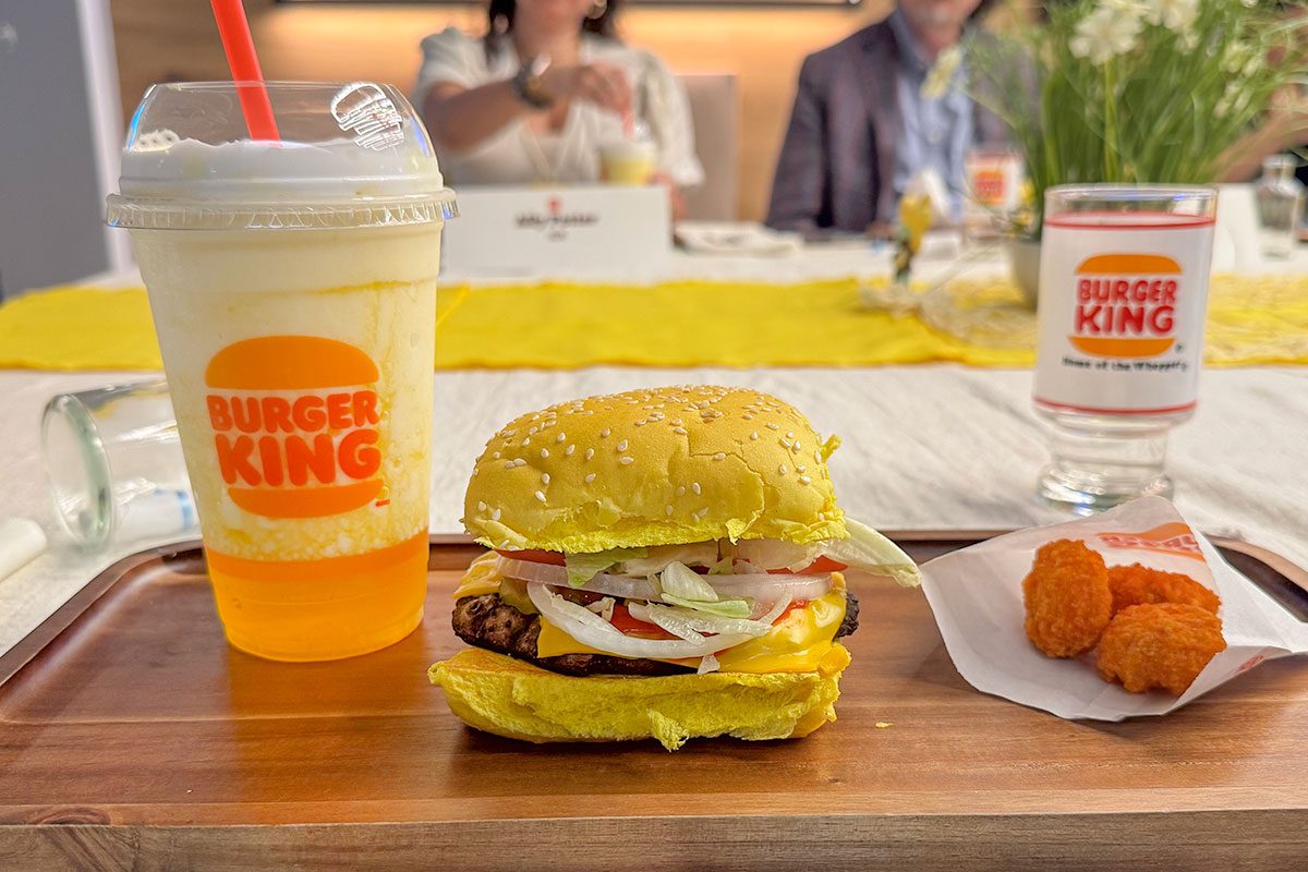 I Tried Burger Kings Spongebob Menu