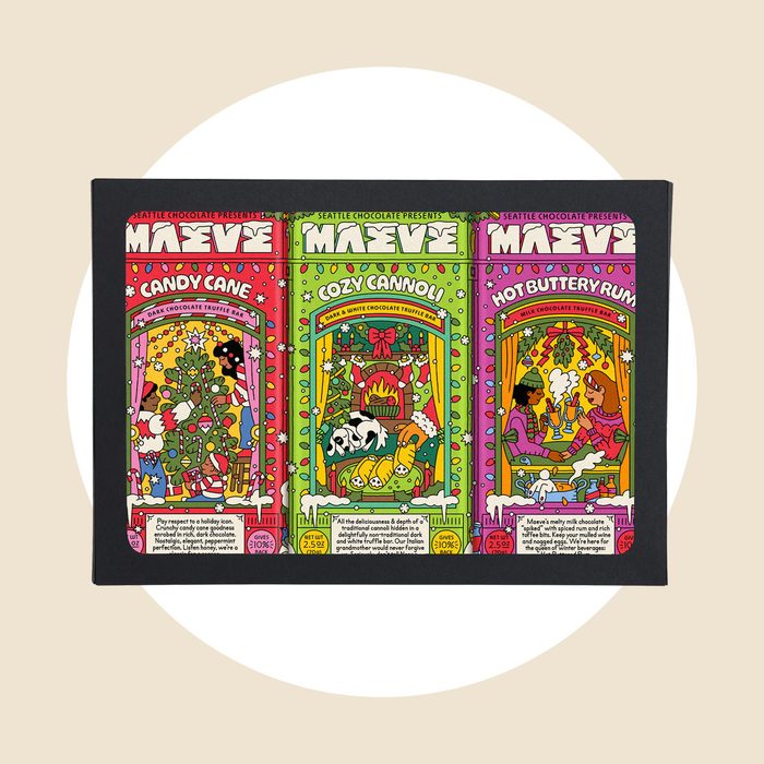 Maeve Chocolate Frosted Eaves Truffle Bar Trio