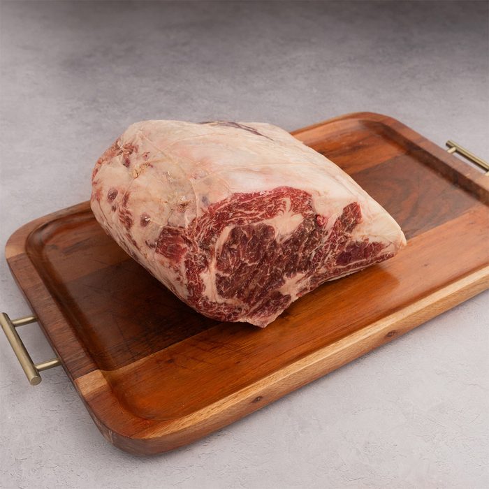 Snake River Farms Wagyu Bone In Prime Rib Roast Via Snakeriverfarms.com