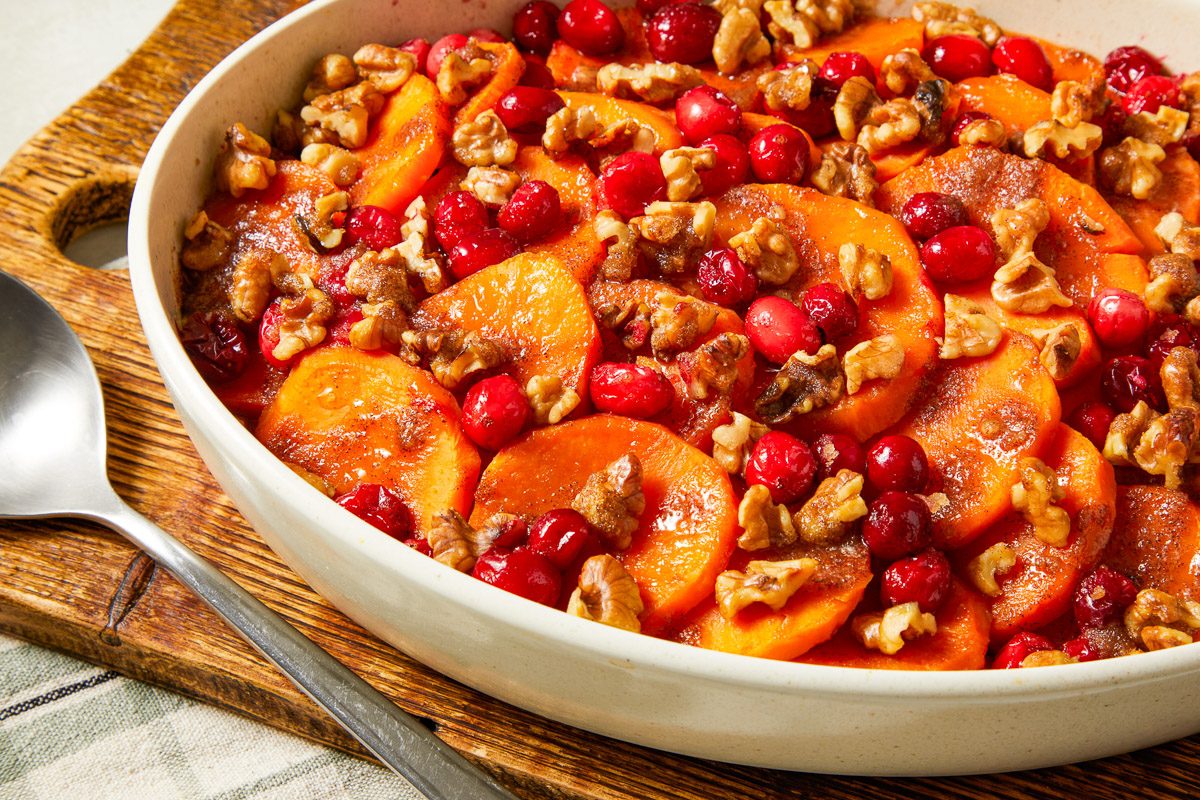 Sweet Potato Cranberry Casserole