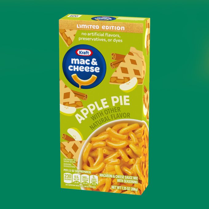Kraft Mac & Cheese Apple Pie Flavor