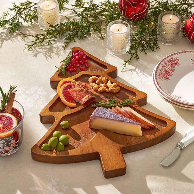 Walmart Just Dropped The Pioneer Woman Holiday Collection Tree Charcuterie Board Via Walmart.com