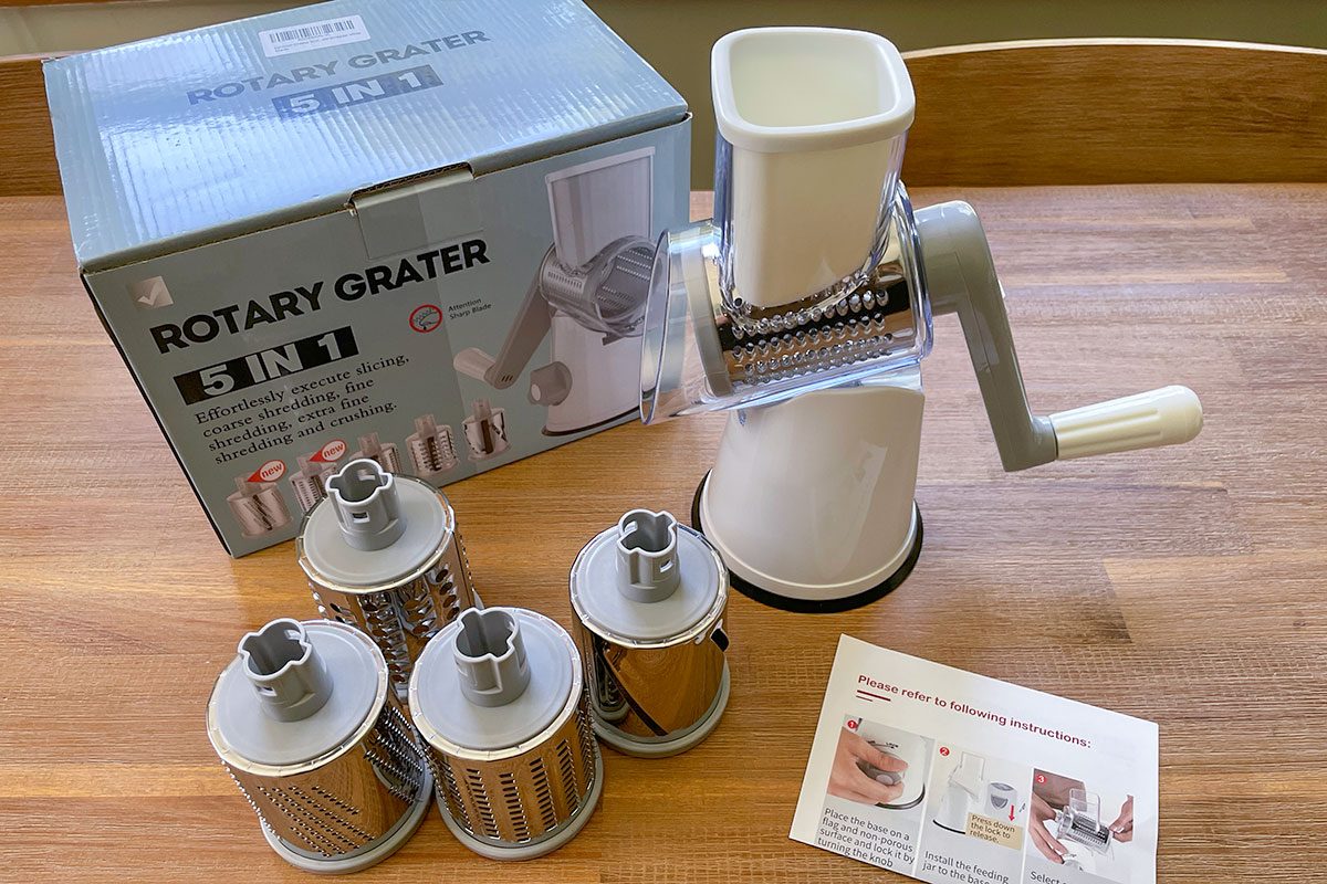 Best Kitchen Gadget Of 2025 Cambom Rotary Cheese Grater Katie Bandurski For Taste Of Home 02