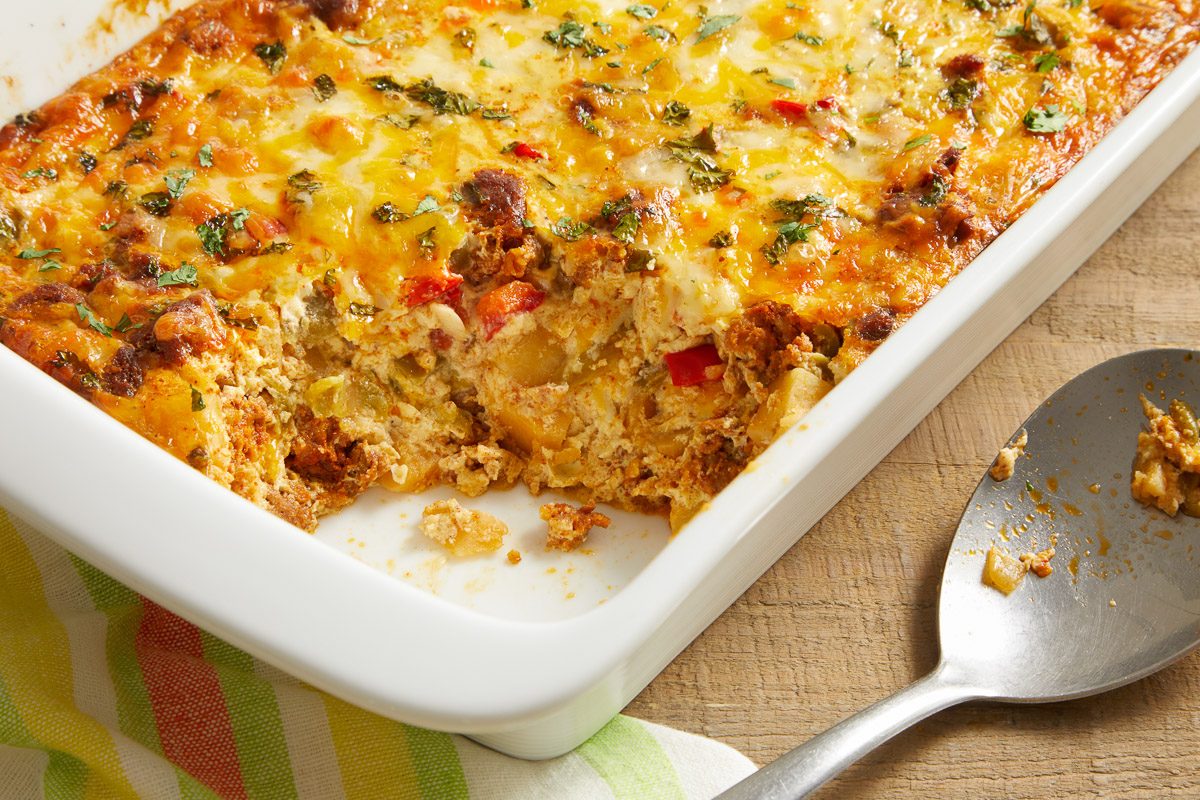 Chorizo Breakfast Casserole