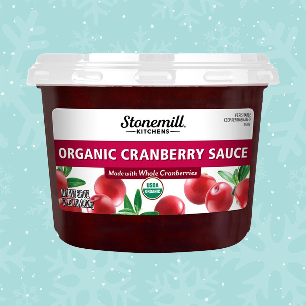 Stonemill Kitchens Organic Cranberry Sauce 