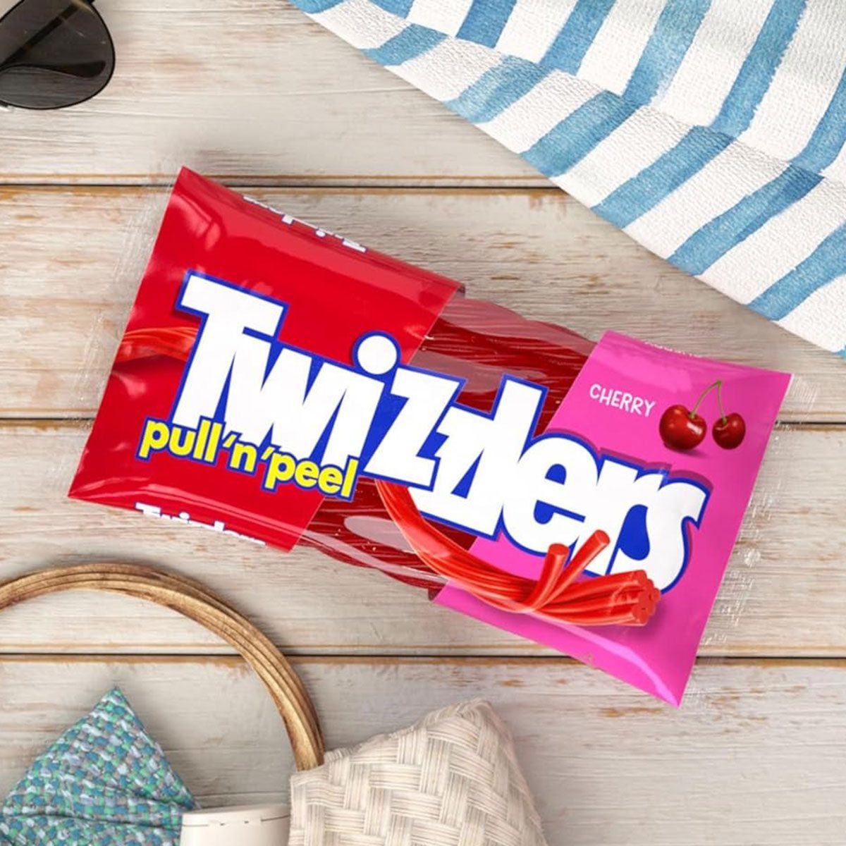 This Is The Best Candy For Gingerbread House Decorations Twizzlers Pull 'n' Peel Cherry Flavored Licorice Style