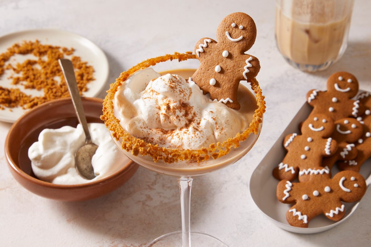 Gingerbread Martinis