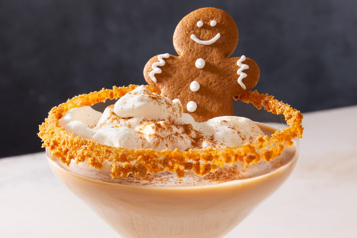 Gingerbread Martinis