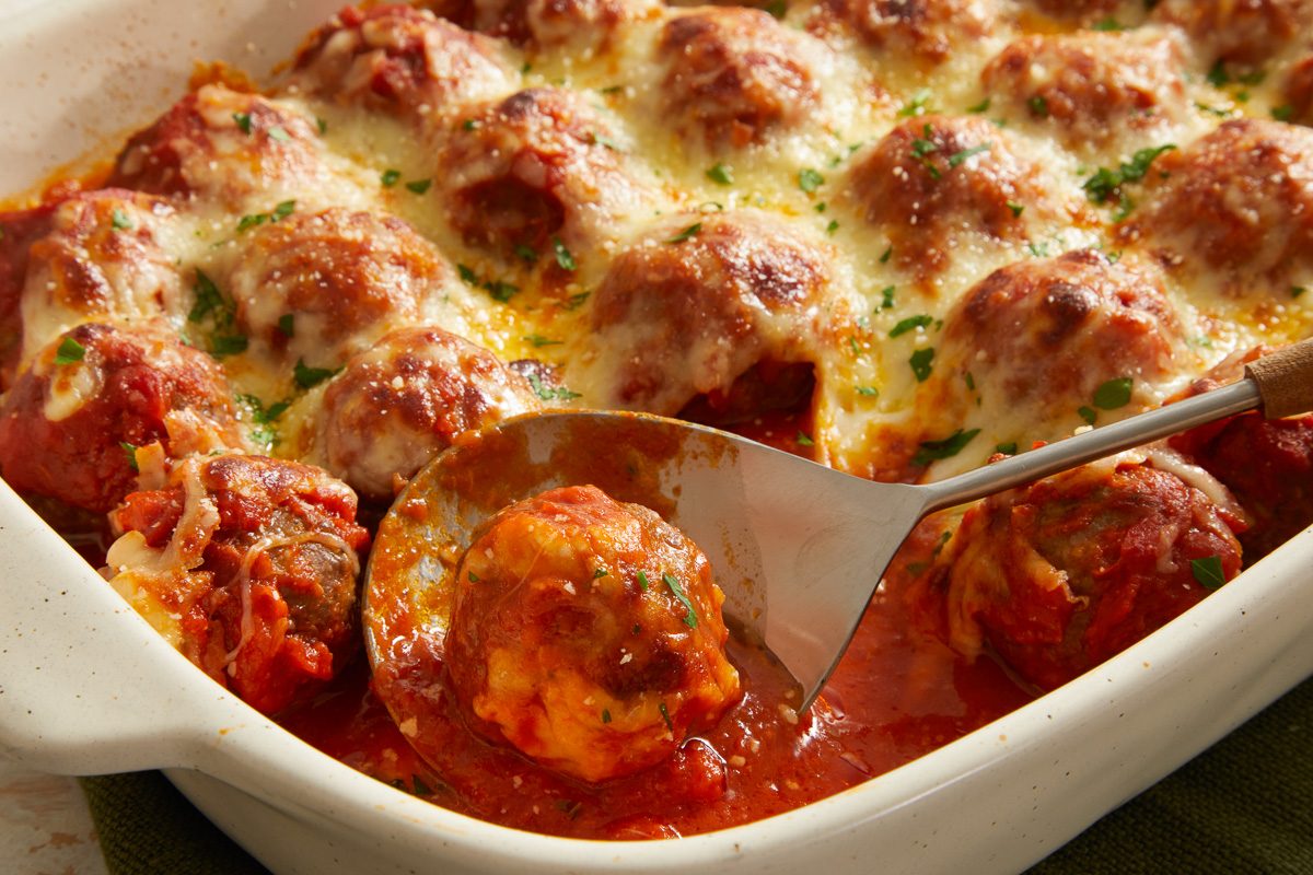 Meatball Parmigiana