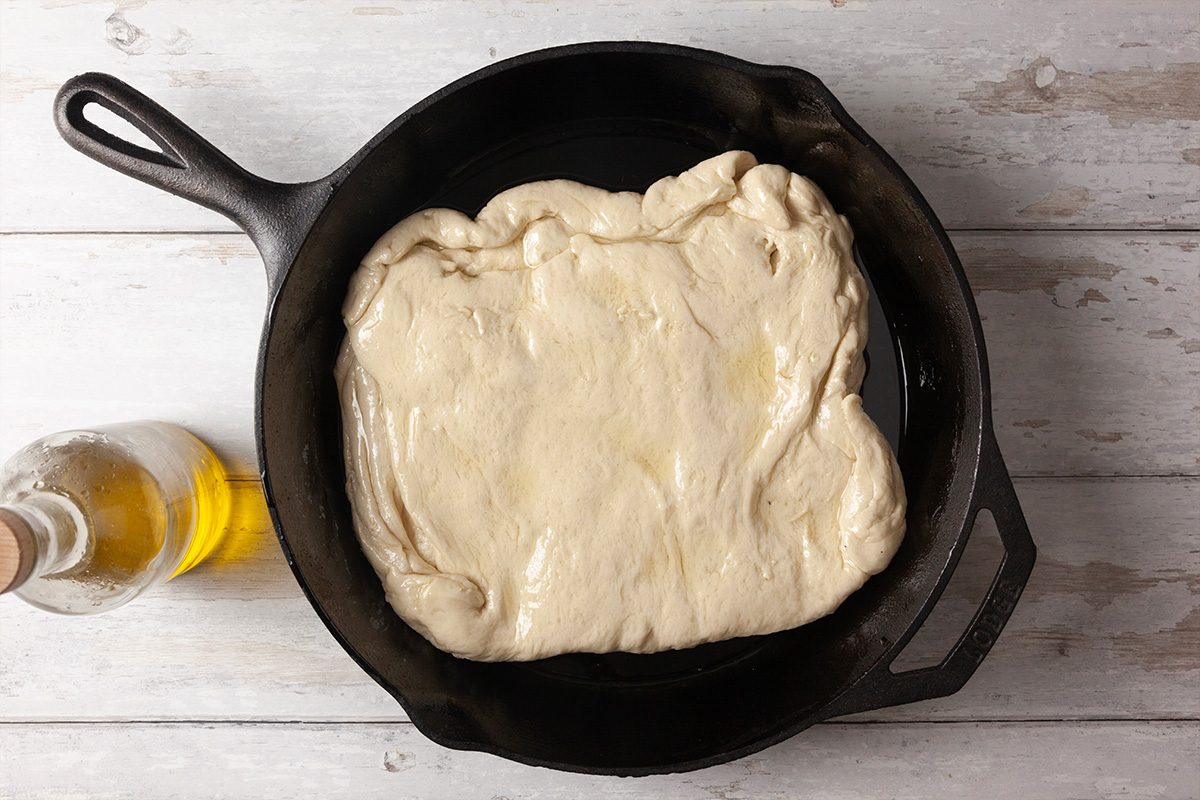 Shortcut Pizza Dough Focaccia