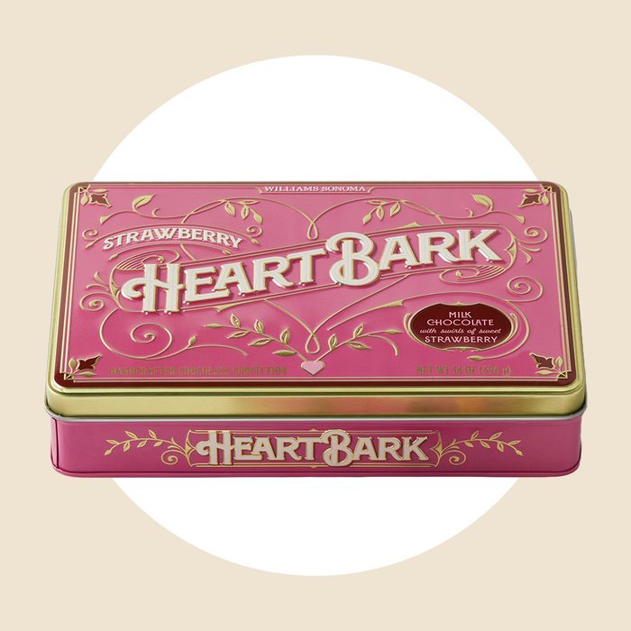 Strawberry Heart Bark Via Williamssonoma.com